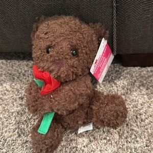 Valentines plush bear